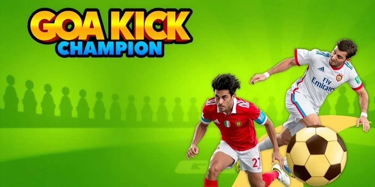Goa Kick Champion Official Cover Goa Kick Champion game cover featuring Indian football players in action